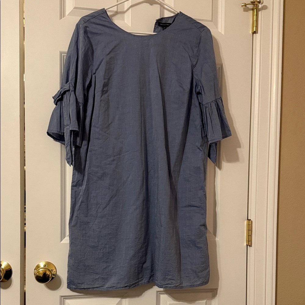 Who What Wear Light Blue Dress